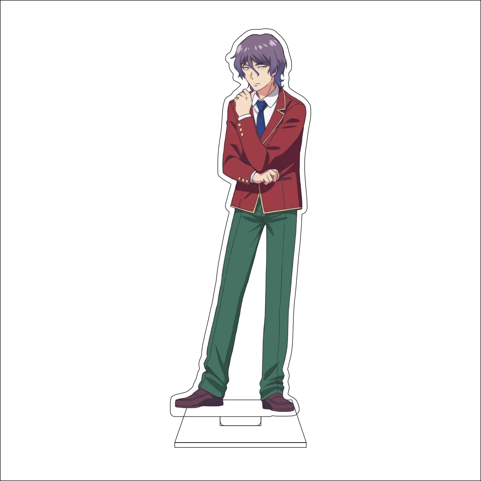 16CM Anime Classroom of the Elite Cosplay Acrylic Figure Stand Plate Ibuki Mio Karuizawa Kei Horikita Suzune Ornaments Gifts