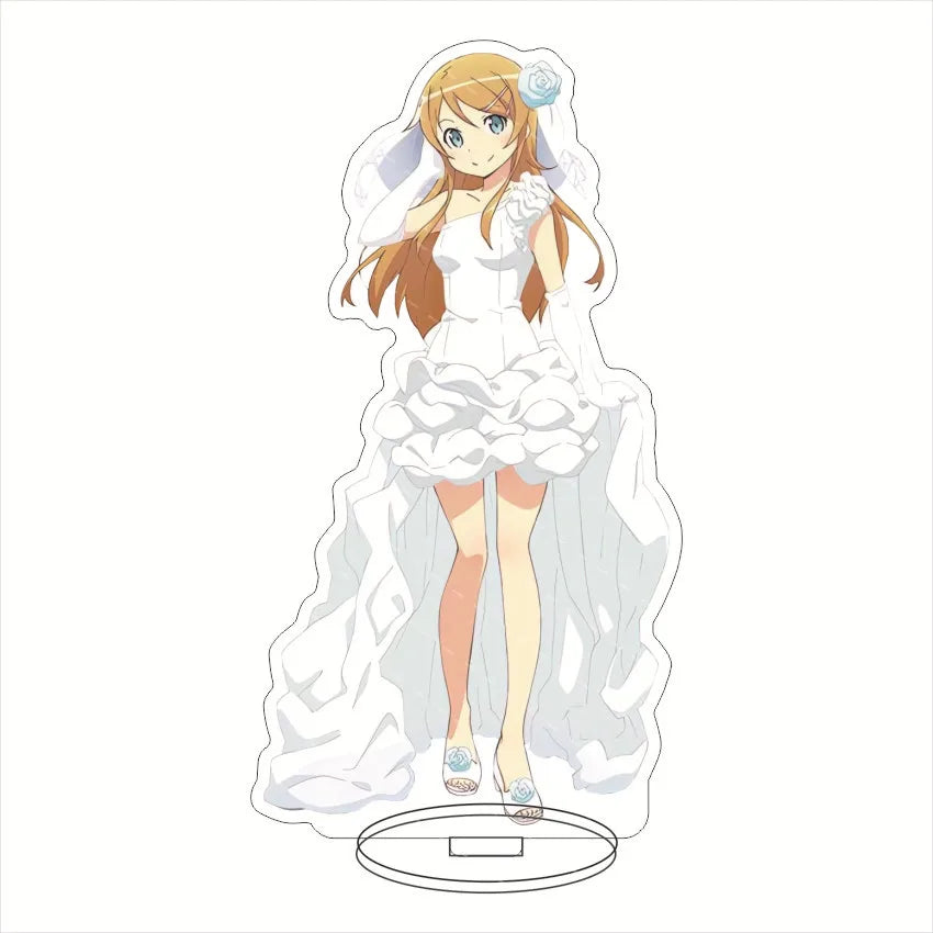 16CM Anime Figure My Little Sister Can't Be This Cute! Oreimo Kosaka kirino Gokou Ruri Cos Acrylic Stand Ornaments Cute Gifts