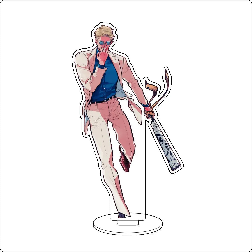 16CM Anime Jujutsu Kaisen Gojo Satoru Itadori Yuji Fushiguro Megumi Zen'in Maki Cos Acrylic Figure Stand Ornaments Chrismas Gift