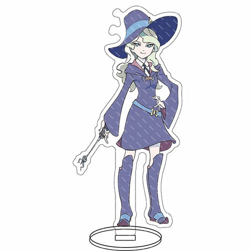 16CM Anime Figure Little Witch Academia‌ Kagari Lotte Jansson Sucy Manbavaran Diana Cavendish Cos Acrylic Stand Ornaments Gifts