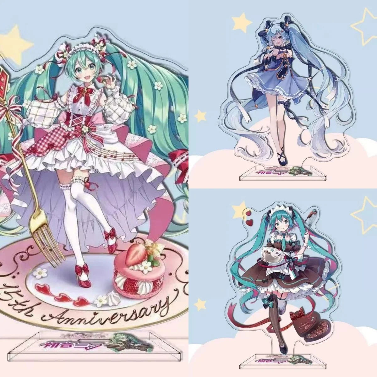 Hatsune Miku Anime Character Acrylic Standee Virtual Singer Desk Decoration Fan Collection Gift - 10CM Standing Figure Display