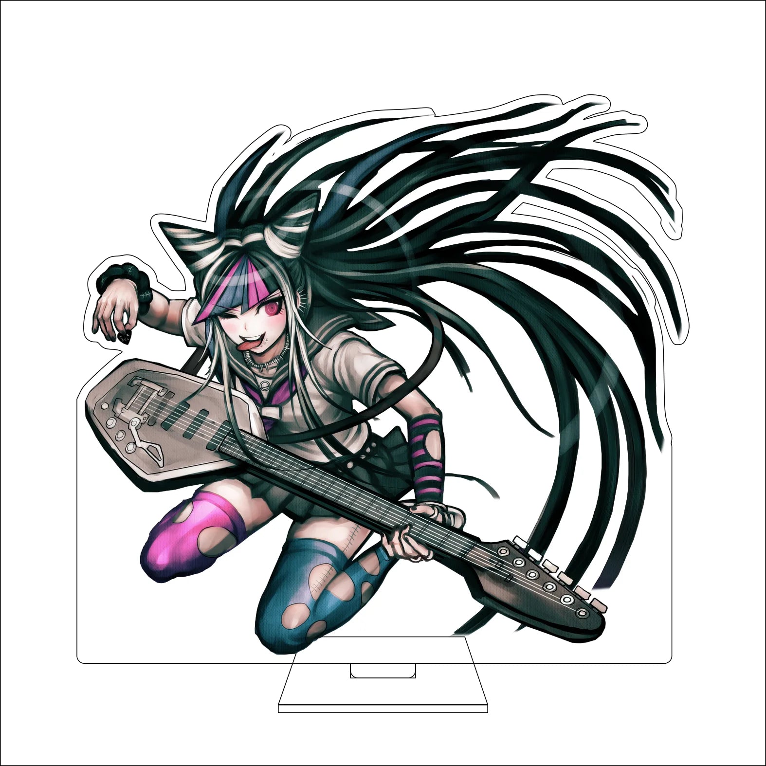 16CM Anime Danganronpa Cosplay Acrylic Figure Stand Plate Naegi Makoto Maizono Sayaka Genocider Syo Ornaments Gifts