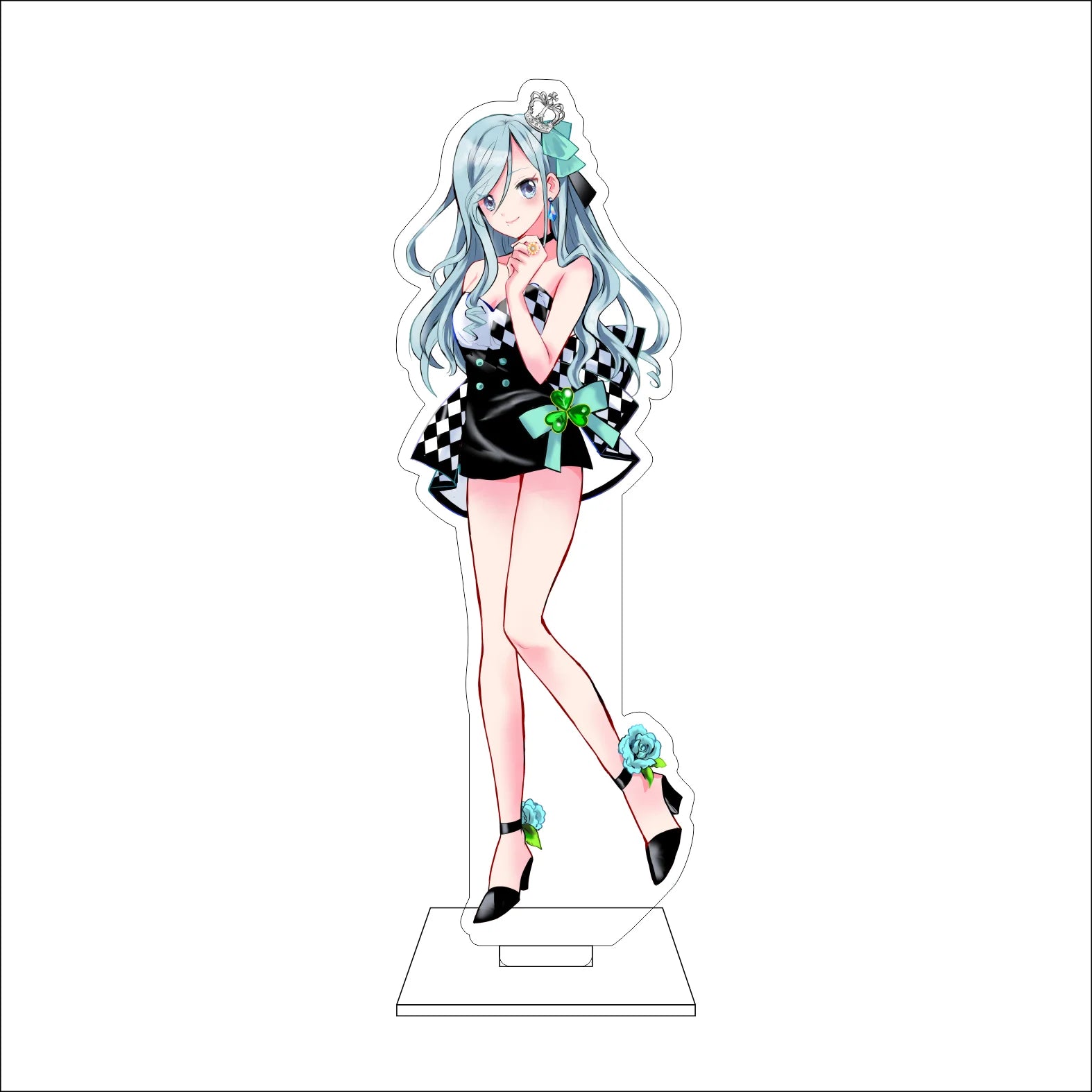 16CM Anime ‌Project SEKAI COLORFUL STAGE Cosplay Acrylic Figure Stand Plate Kiritani Haruka HOSHINO ICHIKA Ornaments Gifts