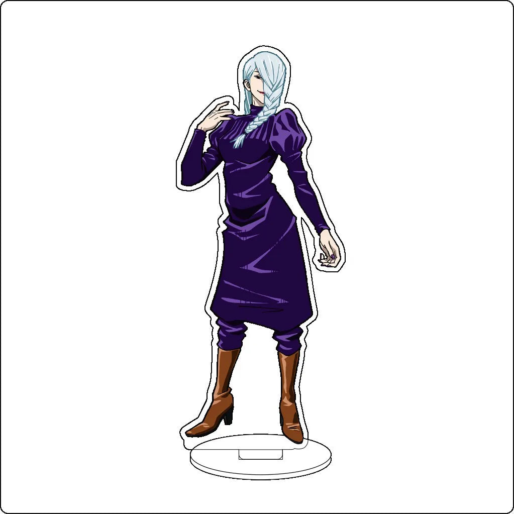 16CM Anime Jujutsu Kaisen Gojo Satoru Itadori Yuji Fushiguro Megumi Zen'in Maki Cos Acrylic Figure Stand Ornaments Chrismas Gift