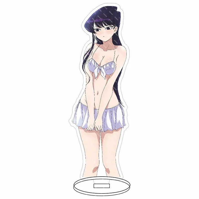 16CM Anime Figure Komi Can't Communicate‌‌ Komi Shouko Osana Najimi Cos Acrylic Stand Ornaments Chrismas Gifts