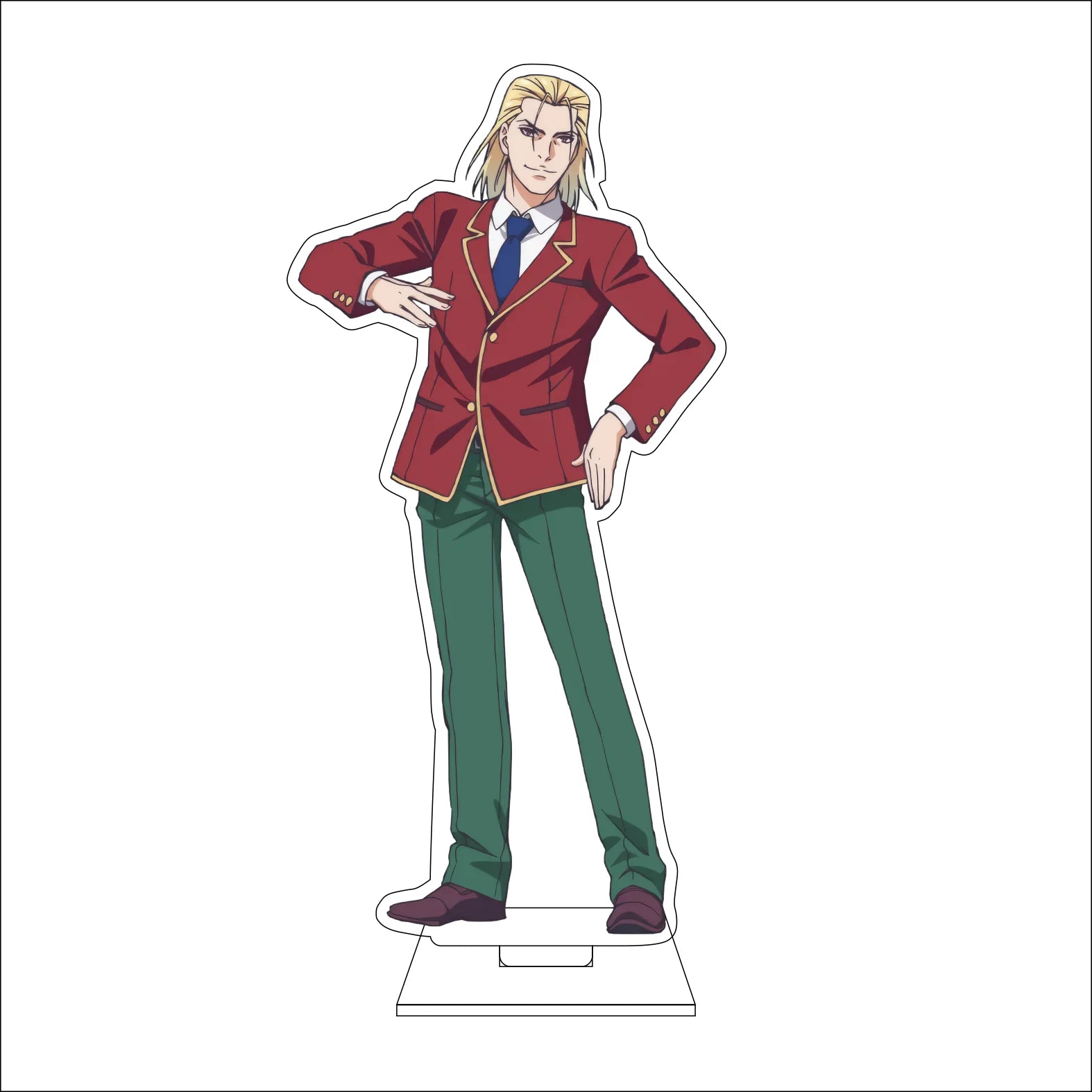 16CM Anime Classroom of the Elite Cosplay Acrylic Figure Stand Plate Ibuki Mio Karuizawa Kei Horikita Suzune Ornaments Gifts