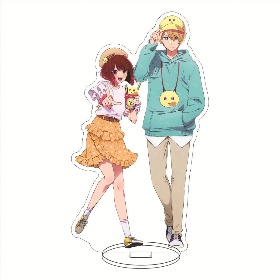 16CM Anime Figure Oshi no Ko Hoshino Ai Hoshino Rubii Arima Kana MEM CYO Hoshino Akua Cos Acrylic Stand Ornaments Cute Gifts
