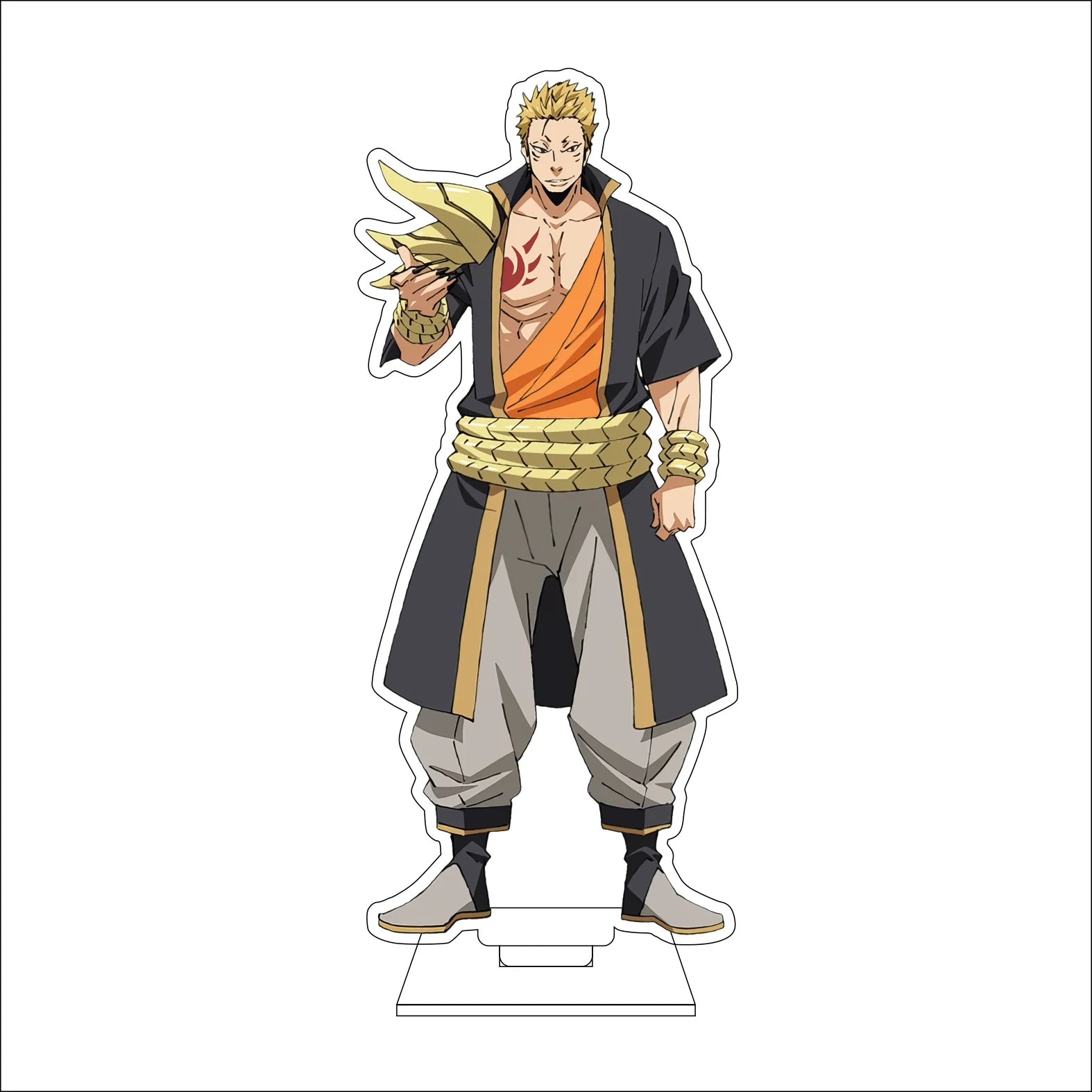 16CM Anime Rimuru Tempest Diablo shuna Shizue Izawa Cosplay Acrylic Figure Stand Plate Ornaments Gifts