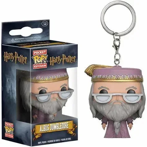 Funko POP Keychain Toy Hermione Granger Dobby Dumbledore Malfoy Ginny Ron Hedwig Snape Voldemort Luna Pocket Pop Key Ring Toy