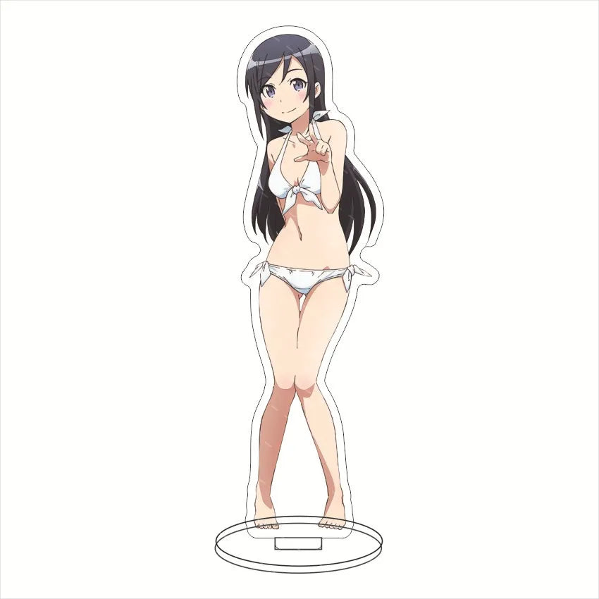 16CM Anime Figure My Little Sister Can't Be This Cute! Oreimo Kosaka kirino Gokou Ruri Cos Acrylic Stand Ornaments Cute Gifts