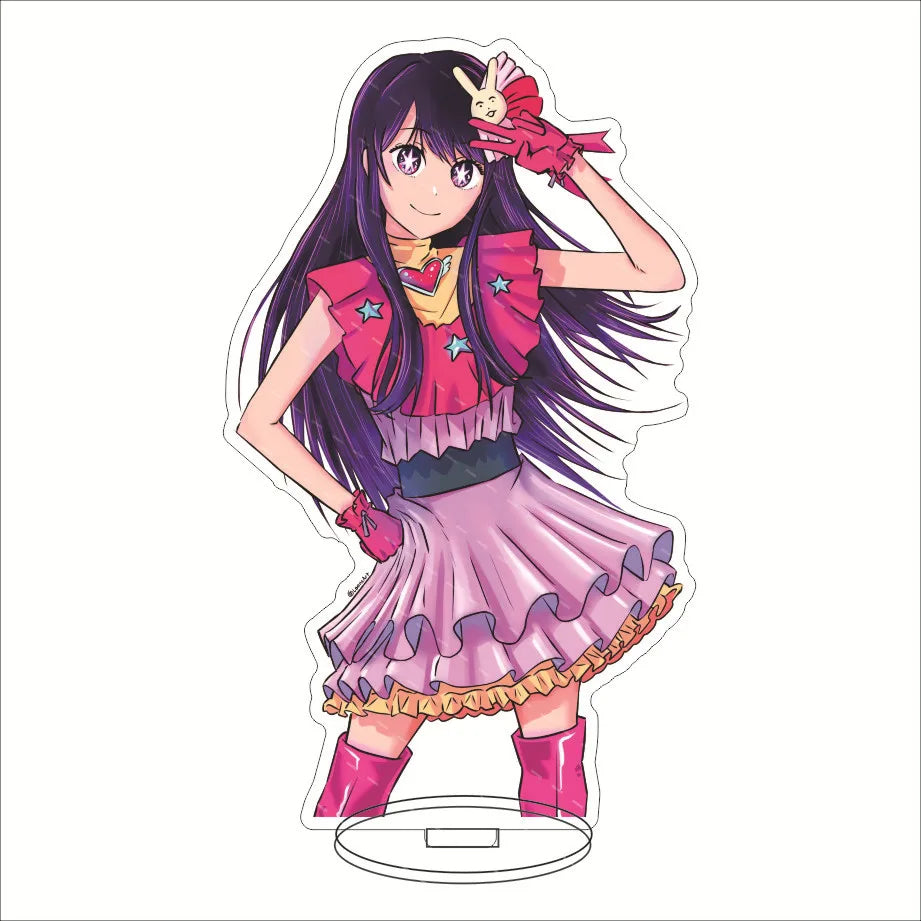 16CM Anime Figure Oshi no Ko Hoshino Ai Hoshino Rubii Arima Kana MEM CYO Hoshino Akua Cos Acrylic Stand Ornaments Cute Gifts