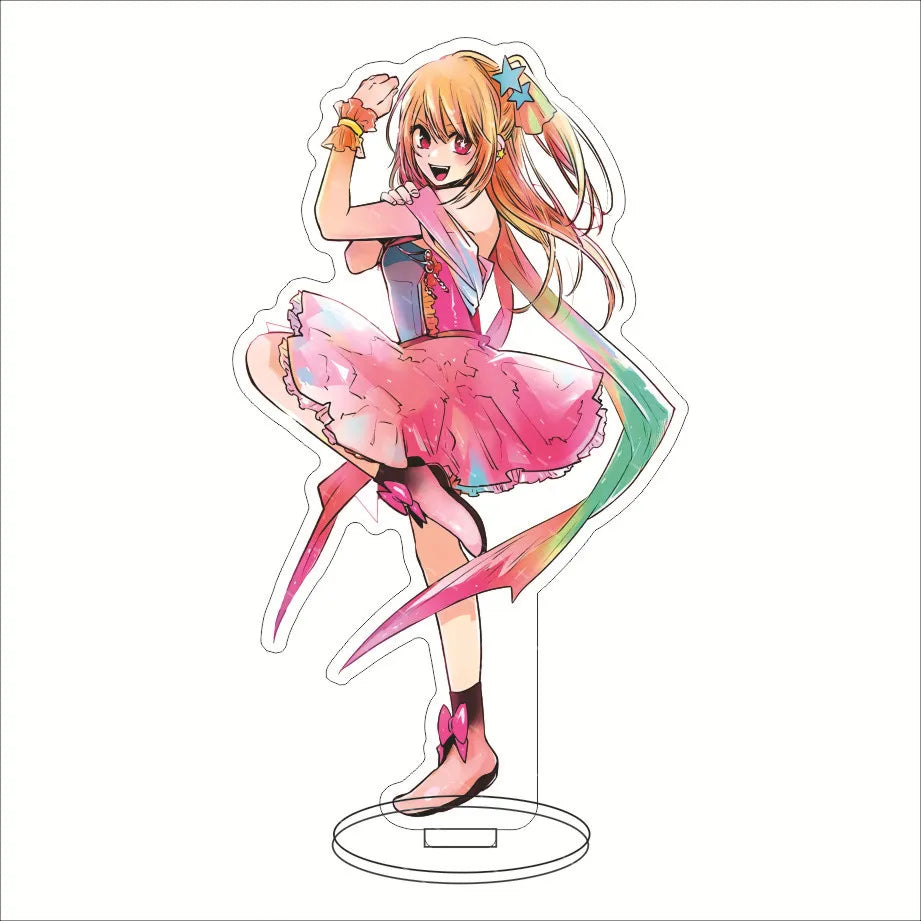 16CM Anime Figure Oshi no Ko Hoshino Ai Hoshino Rubii Arima Kana MEM CYO Hoshino Akua Cos Acrylic Stand Ornaments Cute Gifts