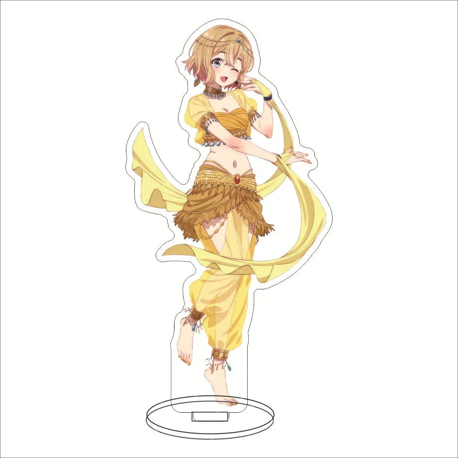 16CM Anime Figure Rent A Girlfriend‌ Ichinose Chizuru Sarashina Ruka Sakurasawa Sumi Nanami Mami Cos Acrylic Stand Ornament Gift