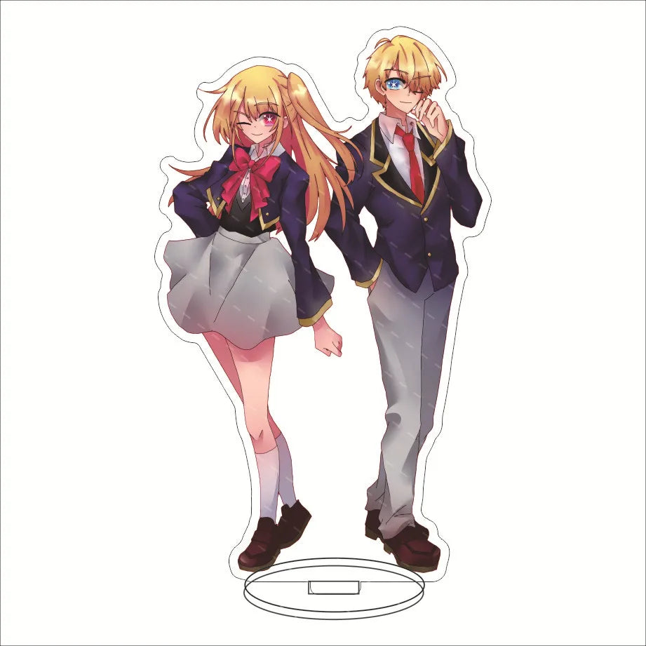 16CM Anime Figure Oshi no Ko Hoshino Ai Hoshino Rubii Arima Kana MEM CYO Hoshino Akua Cos Acrylic Stand Ornaments Cute Gifts