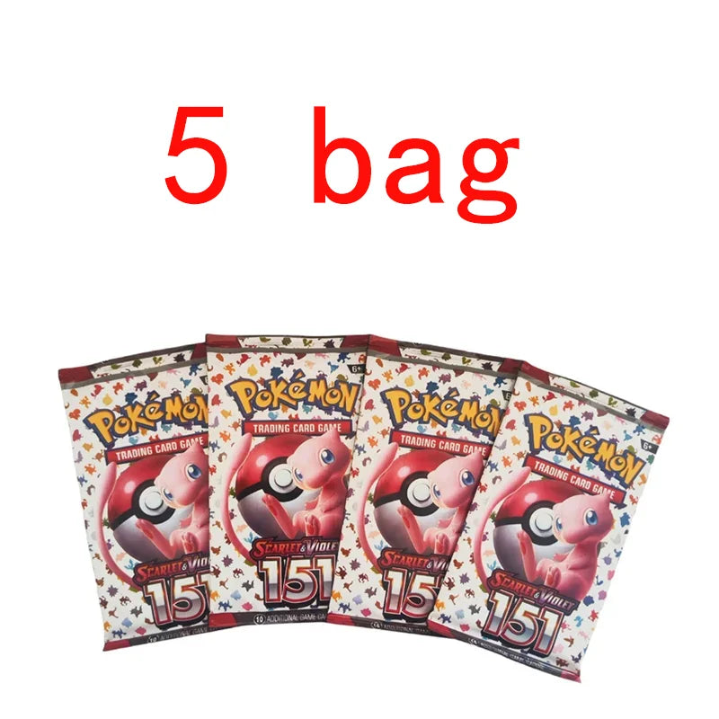 360Pcs Pokemon Card Prismatic Evolutions PHANTASMAL FLAMES Scarlet Violet 151 Black Bolt English Booster Battle Transaction Card