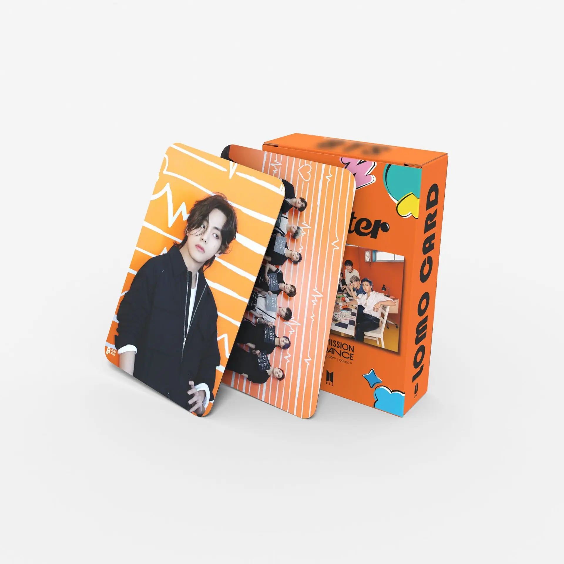 KPOP JIN Personal new album ECHO.new album "Proof" Kpop JUNG KOOK.LOMO card double-sided high-definition printing card
