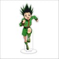 16CM Anime HUNTER x HUNTER Kite Kurapika Gon Freecss Killua Zoldyck Hisoka Cos Acrylic Figure Stand Ornaments Exquisite Gifts