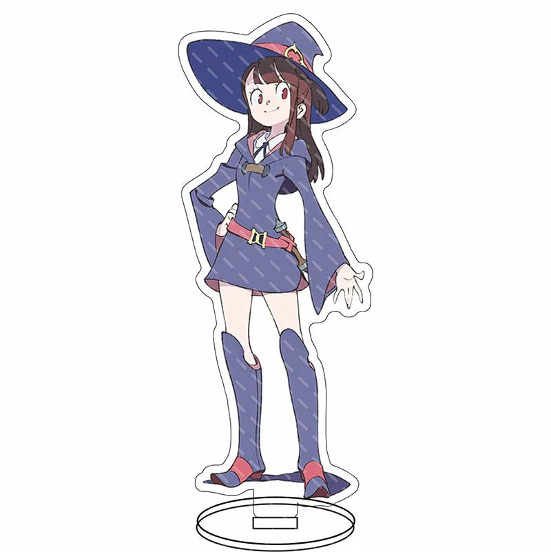 16CM Anime Figure Little Witch Academia‌ Kagari Lotte Jansson Sucy Manbavaran Diana Cavendish Cos Acrylic Stand Ornaments Gifts