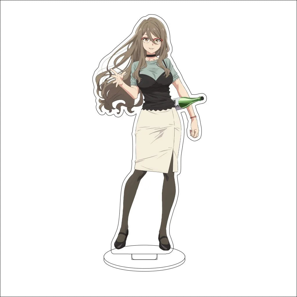 16CM Anime Lycoris Recoil Nishikigi Chisato Inoue Takina Nakahara Mizuki Kurumi Cos Acrylic Figure Stand Ornaments Gifts