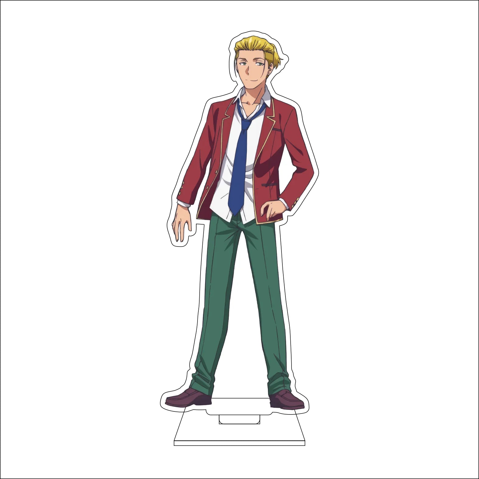 16CM Anime Classroom of the Elite Cosplay Acrylic Figure Stand Plate Ibuki Mio Karuizawa Kei Horikita Suzune Ornaments Gifts