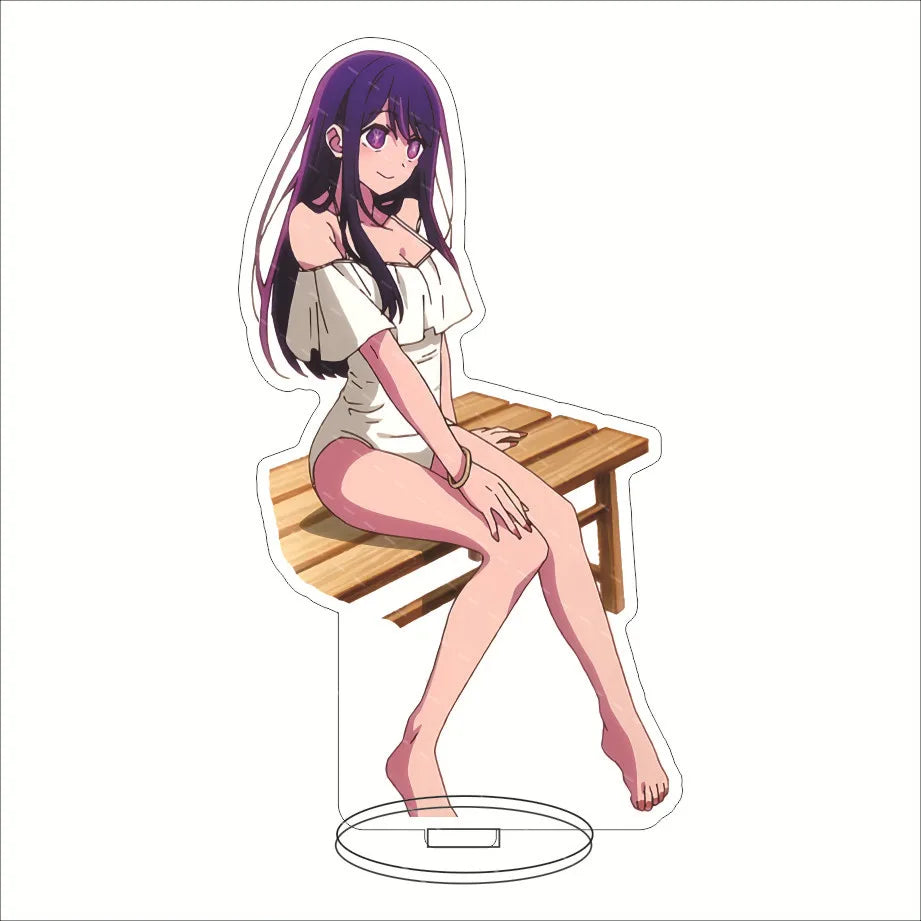 16CM Anime Figure Oshi no Ko Hoshino Ai Hoshino Rubii Arima Kana MEM CYO Hoshino Akua Cos Acrylic Stand Ornaments Cute Gifts