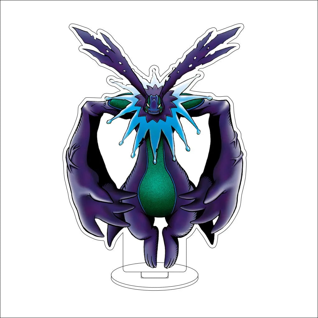 16CM Anime Digital Monster Hououmon Metal Greymon Drimogemon Cherubimon Cos Acrylic Figure Stand Ornaments Chirstmas Gifts