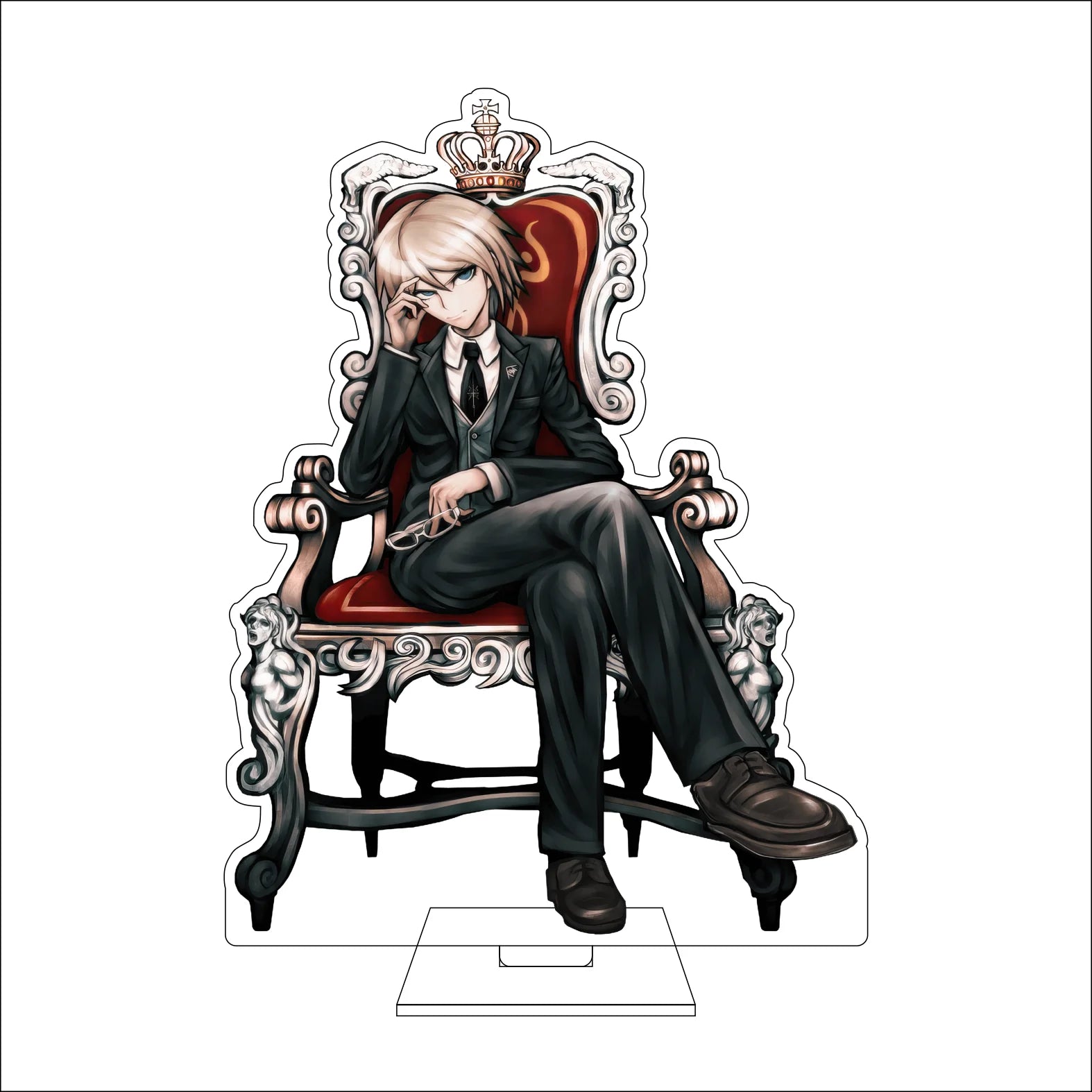 16CM Anime Danganronpa Cosplay Acrylic Figure Stand Plate Toko Fukawa Mondo Owada Maizono Sayaka Kirigiri Kyoko Ornaments Gifts