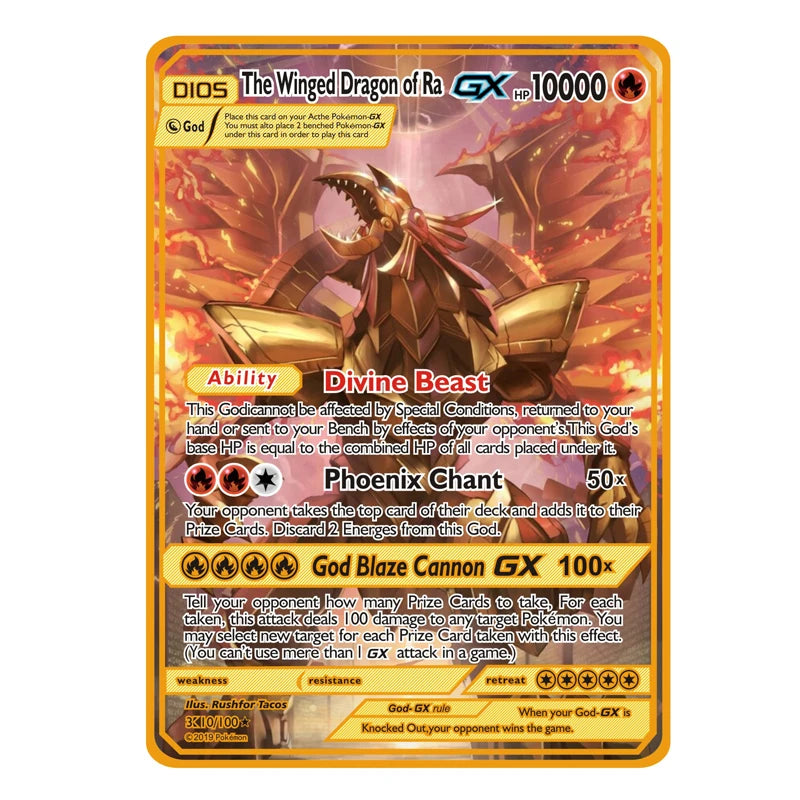 2026 NEW Pokemon Metal Card 10000 Points Arceus Charizard Super Card Golden English Mewtwo Vmax GX EX Anime Collection Card Gift