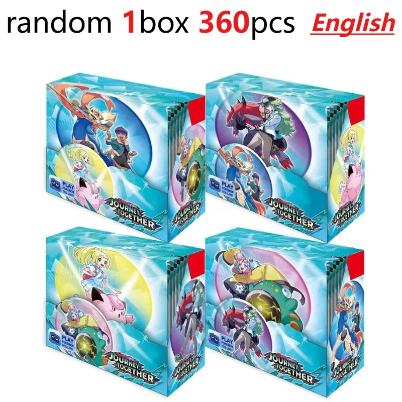 fun 360Pcs Pokemon Card TCG Scarlet&Violet Prismatic Evolutions 151 Prism 36 Pack Pokemon Booster Box Collectible Tradiner Card