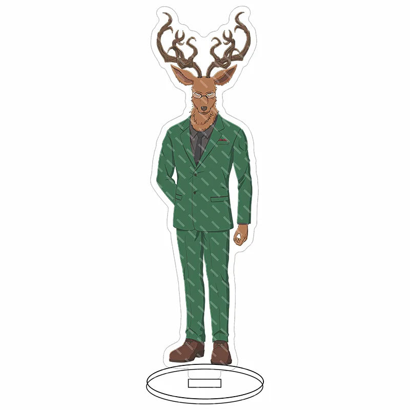 16CM Anime Figure BEASTARS‌‌ Legoshi Hal Louis Juno Jack Gohin Cos Acrylic Stand Ornaments Cute Chrismas Gifts