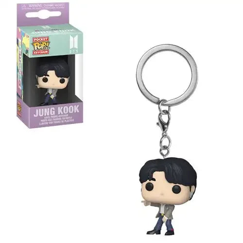 Funko POP Pocket Keychain Toy Men's Team RM SUGA JUNG KOOK JIMIN Jin V J-HOPE Pocket Pop Keychain Vinyl Figure Collection Toys