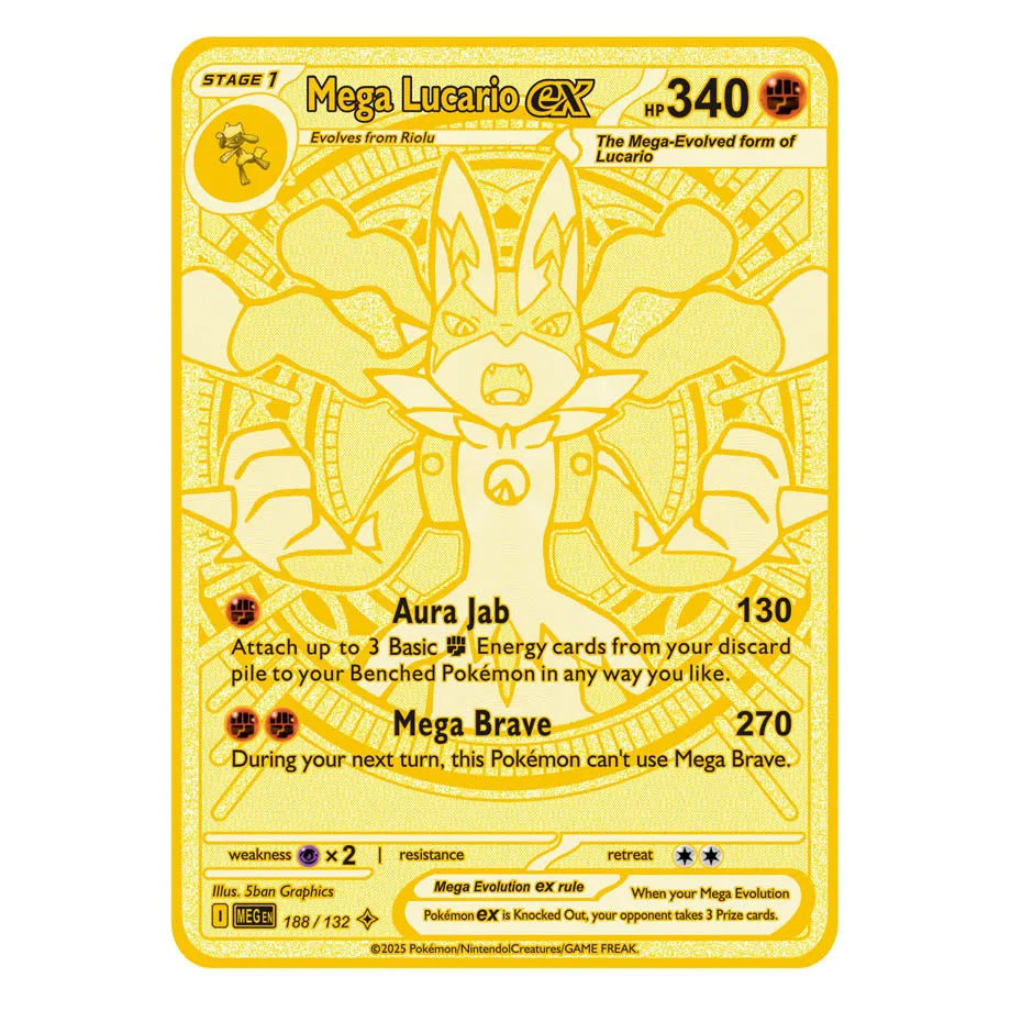 2026 NEW Pokemon Metal Card 10000 Points Arceus Charizard Super Card Golden English Mewtwo Vmax GX EX Anime Collection Card Gift
