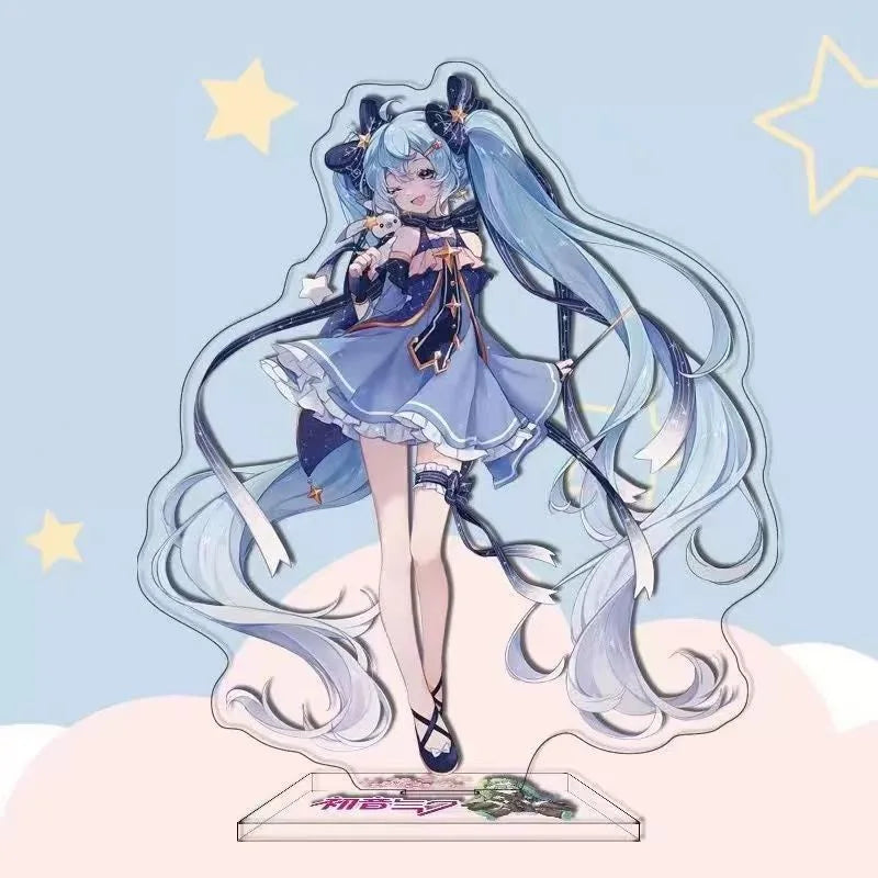 Hatsune Miku Anime Character Acrylic Standee Virtual Singer Desk Decoration Fan Collection Gift - 10CM Standing Figure Display