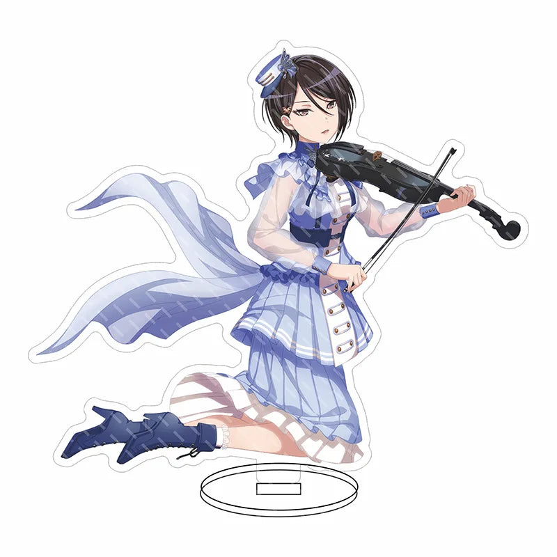 16CM Anime Figure BanG Dream! Morfonica Kurata Mashiro Hiromachi Nanami Futaba Tsukushi Kirigaya Toko Cos Acrylic Stand Ornament