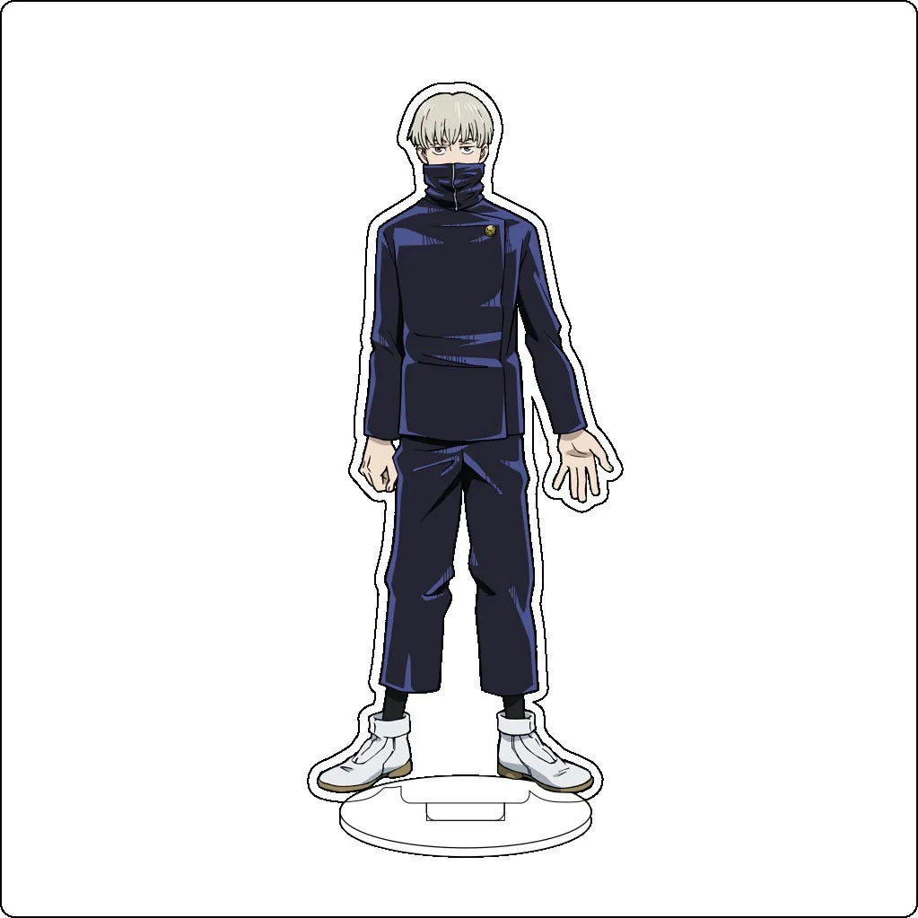16CM Anime Jujutsu Kaisen Gojo Satoru Itadori Yuji Fushiguro Megumi Zen'in Maki Cos Acrylic Figure Stand Ornaments Chrismas Gift