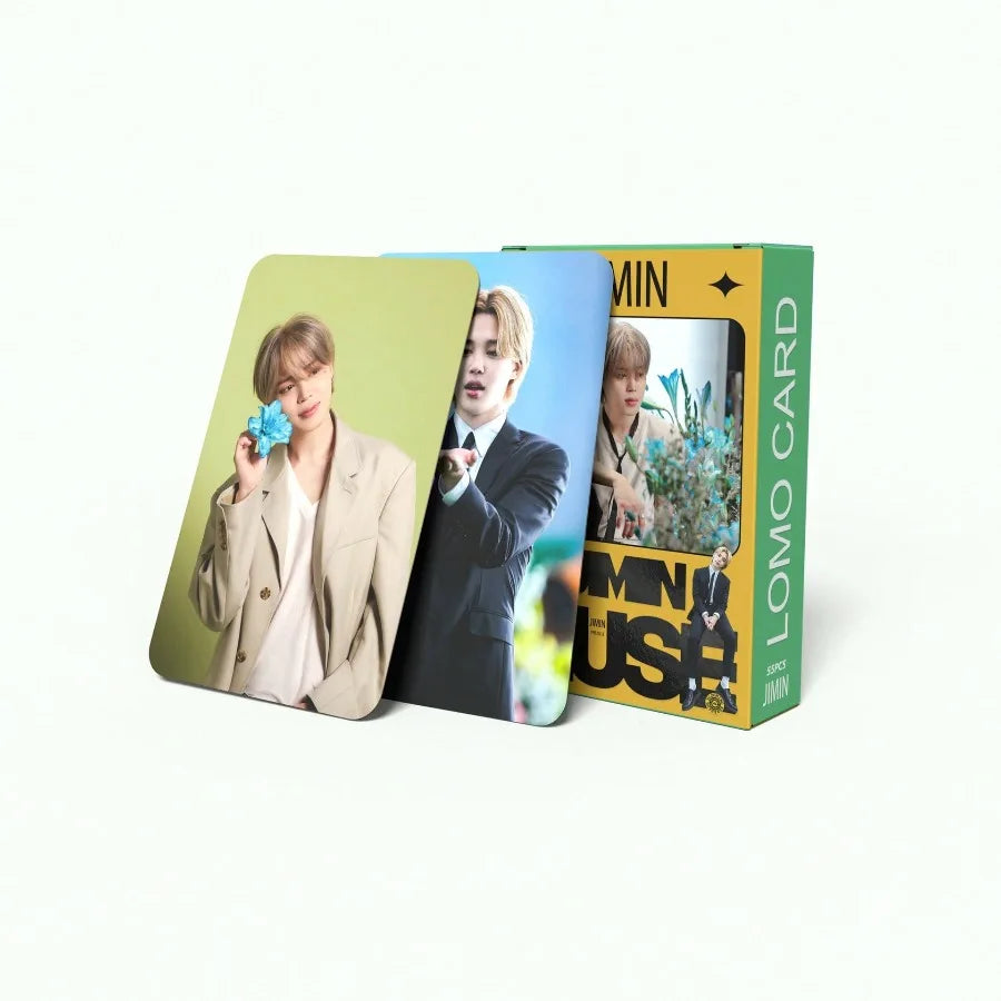 KPOP JIN Personal new album ECHO.new album "Proof" Kpop JUNG KOOK.LOMO card double-sided high-definition printing card