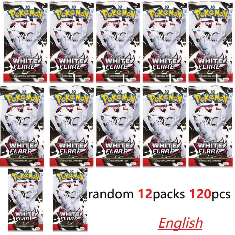 fun 360Pcs Pokemon Card TCG Scarlet&Violet Prismatic Evolutions 151 Prism 36 Pack Pokemon Booster Box Collectible Tradiner Card