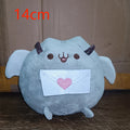 Simulated Cat Doll Plush Toy Anime Cat Soft Home Decoration Tabletop Bedroom Decoration Kids Toy Series Accessories Gifts/