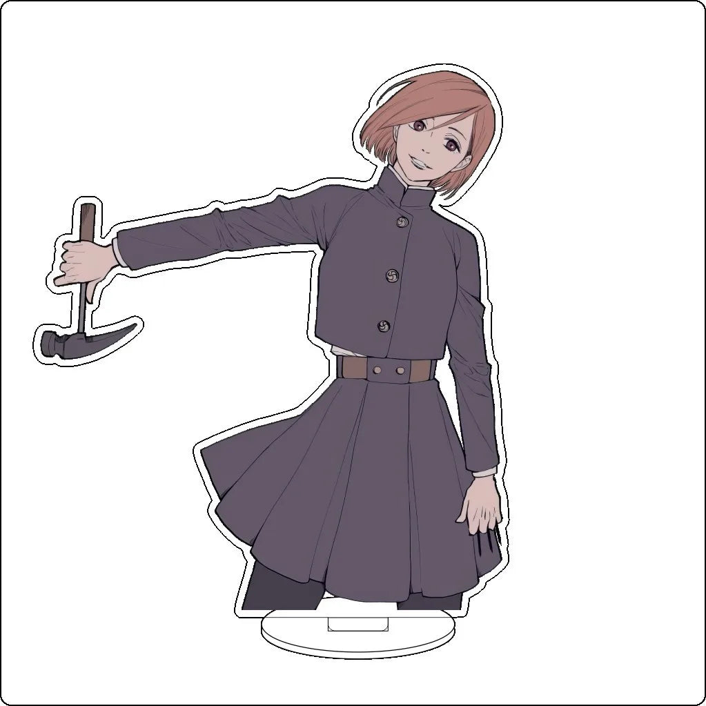 16CM Anime Jujutsu Kaisen Gojo Satoru Itadori Yuji Fushiguro Megumi Zen'in Maki Cos Acrylic Figure Stand Ornaments Chrismas Gift