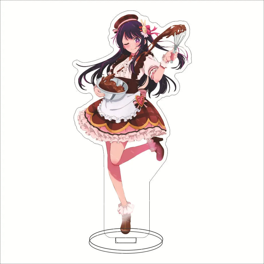 16CM Anime Figure Oshi no Ko Hoshino Ai Hoshino Rubii Arima Kana MEM CYO Hoshino Akua Cos Acrylic Stand Ornaments Cute Gifts