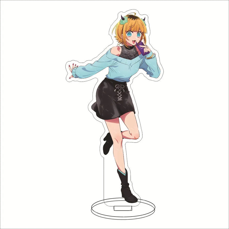 16CM Anime Figure Oshi no Ko Hoshino Ai Hoshino Rubii Arima Kana MEM CYO Hoshino Akua Cos Acrylic Stand Ornaments Cute Gifts