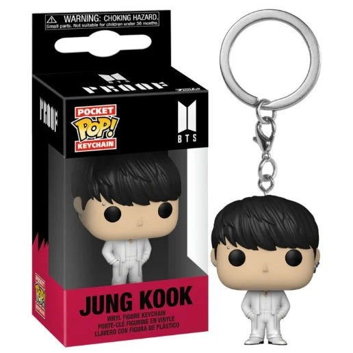 Funko POP Pocket Keychain Toy Men's Team RM SUGA JUNG KOOK JIMIN Jin V J-HOPE Pocket Pop Keychain Vinyl Figure Collection Toys