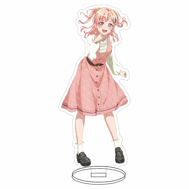 16CM Anime Figure BanG Dream! Morfonica Kurata Mashiro Hiromachi Nanami Futaba Tsukushi Kirigaya Toko Cos Acrylic Stand Ornament