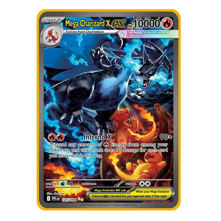 2026 NEW Pokemon Metal Card 10000 Points Arceus Charizard Super Card Golden English Mewtwo Vmax GX EX Anime Collection Card Gift