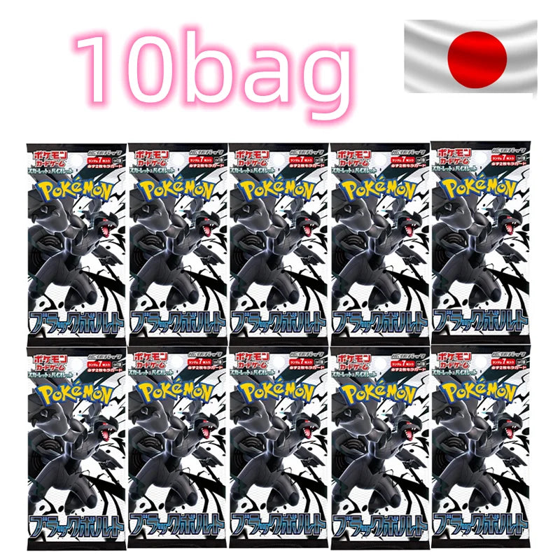 140pcs/box PokémonCard Ptcg Japanese Version Sv11f Flare Black Bolt Collector Gift Box Simplified Chinese 20 Pack Cards