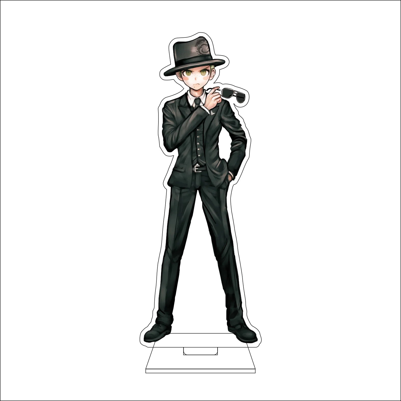16CM Anime Danganronpa Cosplay Acrylic Figure Stand Plate Naegi Makoto Maizono Sayaka Genocider Syo Ornaments Gifts
