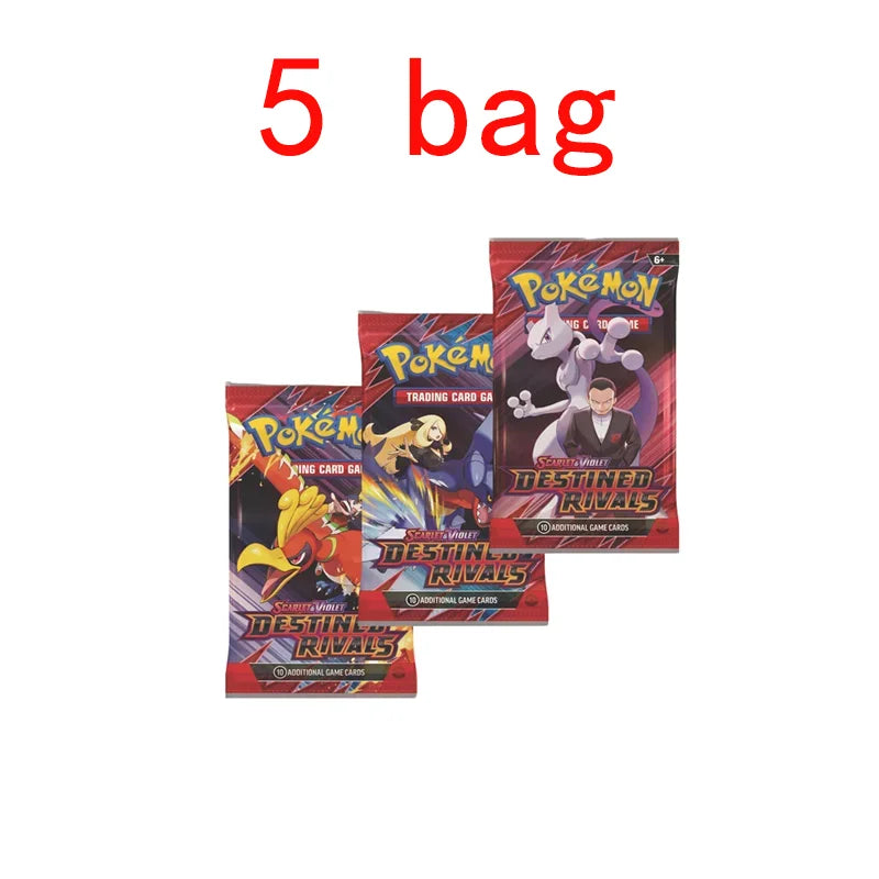 360pcs Pokemon Card Scarlet & Violet Prismatic Evolutions Pokemon Box English Booster Battle 151 Ultra Prism Booster Battle Card