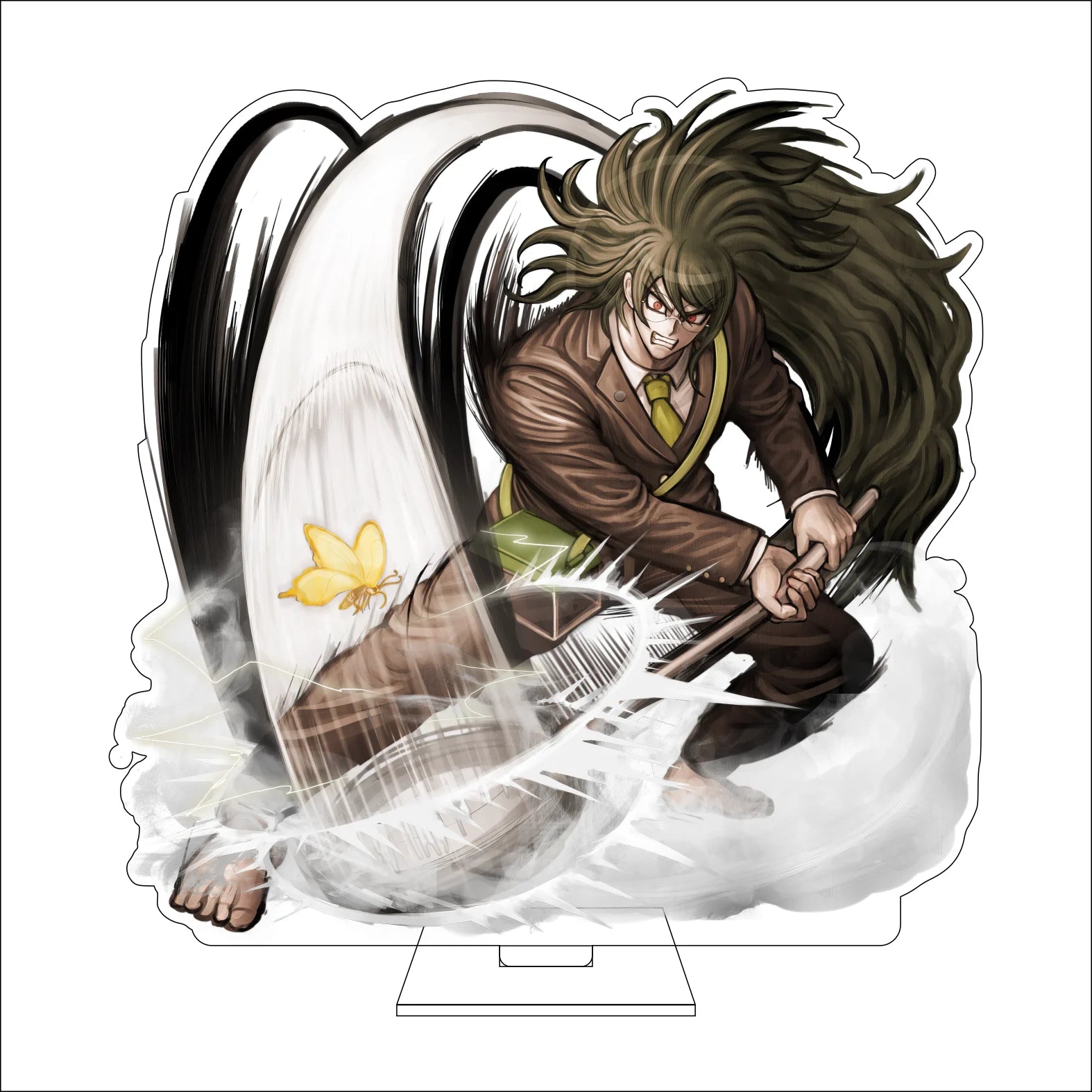 16CM Anime Danganronpa Cosplay Acrylic Figure Stand Plate Toko Fukawa Mondo Owada Maizono Sayaka Kirigiri Kyoko Ornaments Gifts