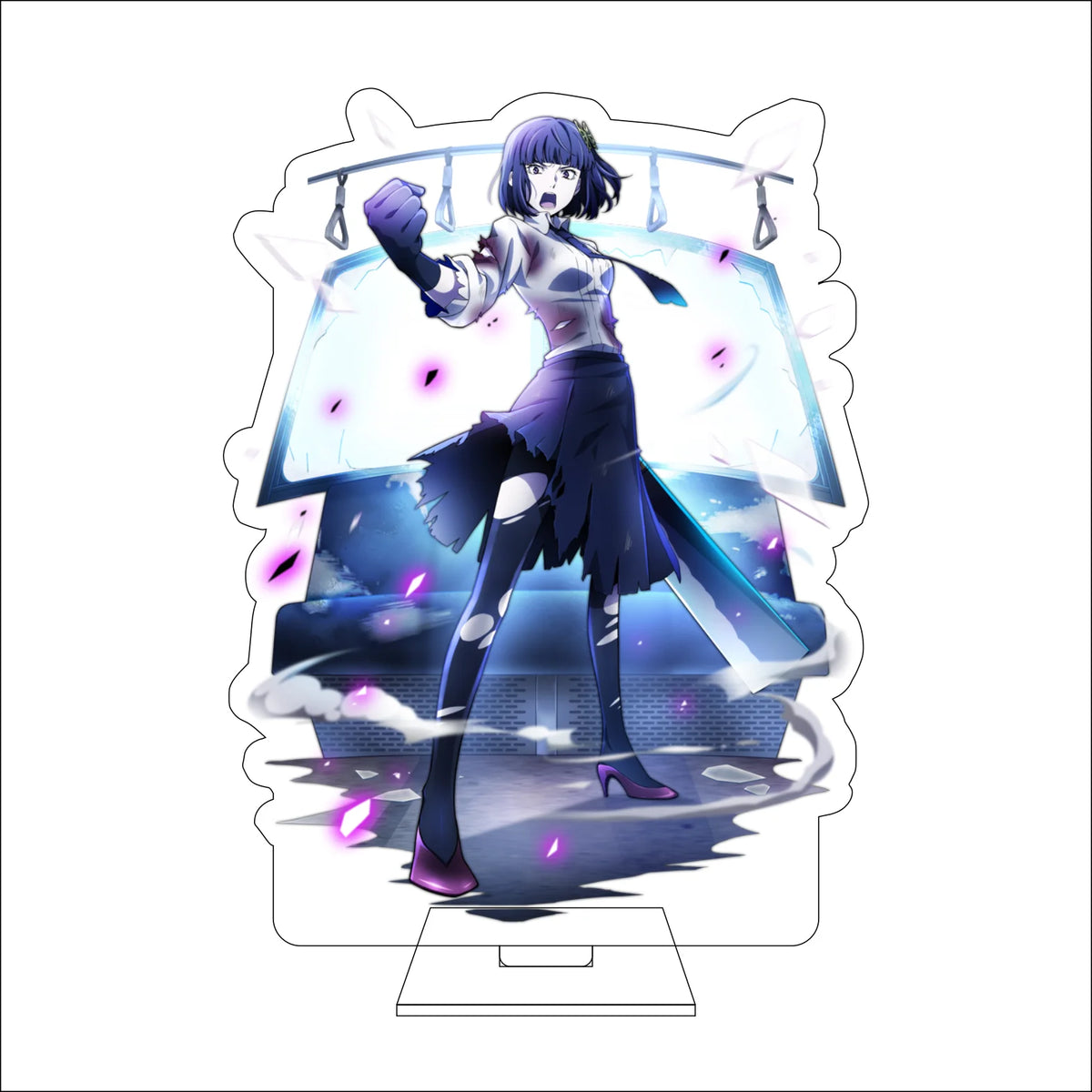 16CM Anime Bungo Stray Dogs Cosplay Acrylic Figure Stand Plate Ryunosuke Akutagawa Nakahara Chuuya Ornaments Gifts