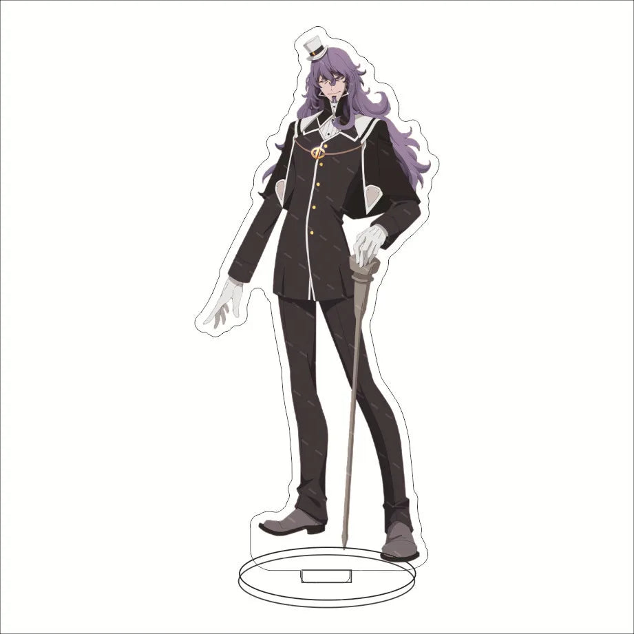 16CM Anime Figure The Misfit of Demon King Academy Misha Necron Sasha Necron Misha Ilioroggo Cos Acrylic Stand Ornaments Gifts